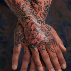 Traditional Hand Tattoos 11