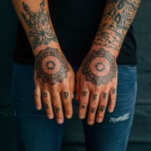 Traditional Hand Tattoos 2