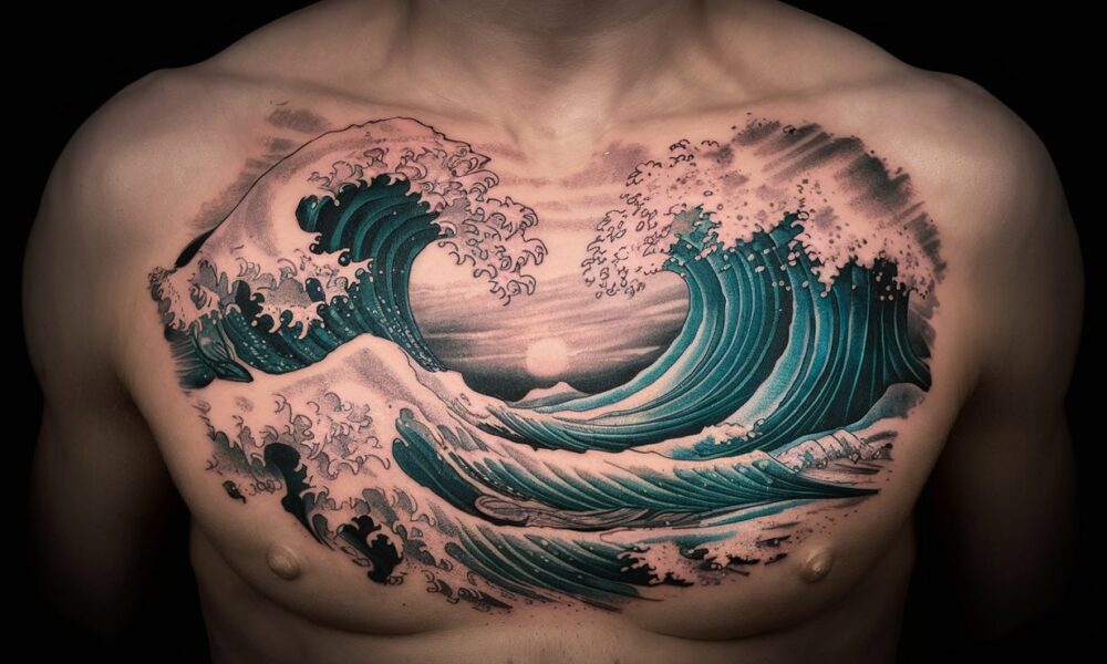 Ocean tattoo idea