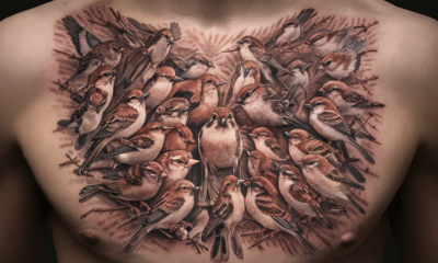 sparrow tattoo Idea