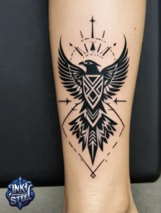 Thunderbird tattoo meaning -Thunderbird tattoo simple - Is a thunderbird tattoo offensive - Thunderbird Tattoo design - Thunderbird tattoo sleeve - Tribal thunderbird tattoo designs - Traditional thunderbird Tattoo - Native American thunderbird tattoo