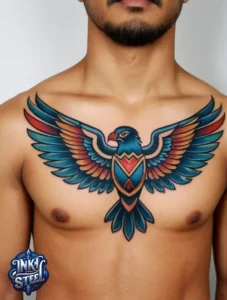 Thunderbird tattoo meaning -Thunderbird tattoo simple - Is a thunderbird tattoo offensive - Thunderbird Tattoo design - Thunderbird tattoo sleeve - Tribal thunderbird tattoo designs - Traditional thunderbird Tattoo - Native American thunderbird tattoo