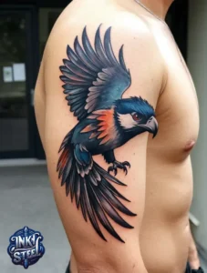 Thunderbird tattoo meaning -Thunderbird tattoo simple - Is a thunderbird tattoo offensive - Thunderbird Tattoo design - Thunderbird tattoo sleeve - Tribal thunderbird tattoo designs - Traditional thunderbird Tattoo - Native American thunderbird tattoo