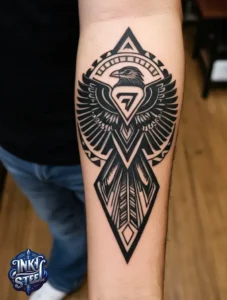 Thunderbird tattoo meaning -Thunderbird tattoo simple - Is a thunderbird tattoo offensive - Thunderbird Tattoo design - Thunderbird tattoo sleeve - Tribal thunderbird tattoo designs - Traditional thunderbird Tattoo - Native American thunderbird tattoo