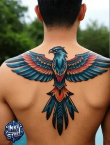 Thunderbird tattoo meaning -Thunderbird tattoo simple - Is a thunderbird tattoo offensive - Thunderbird Tattoo design - Thunderbird tattoo sleeve - Tribal thunderbird tattoo designs - Traditional thunderbird Tattoo - Native American thunderbird tattoo