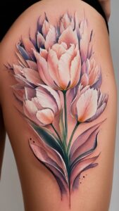 Tulip tattoo meaning - Tulip tattoos For females - Tulip tattoos small - Tulip tattoo Designs - Tulip tattoo black and white - Tulip tattoo male