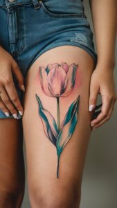 Tulip tattoo meaning - Tulip tattoos For females - Tulip tattoos small - Tulip tattoo Designs - Tulip tattoo black and white - Tulip tattoo male