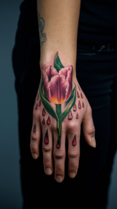 Tulip tattoo meaning - Tulip tattoos For females - Tulip tattoos small - Tulip tattoo Designs - Tulip tattoo black and white - Tulip tattoo male