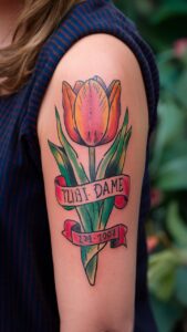 Tulip tattoo meaning - Tulip tattoos For females - Tulip tattoos small - Tulip tattoo Designs - Tulip tattoo black and white - Tulip tattoo male