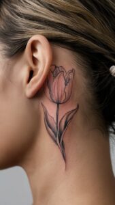 Tulip tattoo meaning - Tulip tattoos For females - Tulip tattoos small - Tulip tattoo Designs - Tulip tattoo black and white - Tulip tattoo male