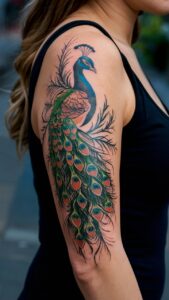 Female half sleeve tattoos - Female classy half sleeve tattoo - Classy female sleeve tattoos - Unique sleeve tattoos for females - Women sleeve tattoos with meaning - Cute sleeve tattoos for females