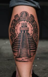 Aztec god tattoo small - Aztec god tattoo meanings - Aztec god tattoo ideas - aztec god of death tattoo - Aztec god tattoo sleeve - aztec sun god tattoo meaning