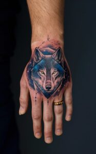 Geometric wolf tattoo meaning - Geometric wolf Tattoo Forearm - Geometric wolf tattoo small - Geometric wolf tattoo ideas - Geometric wolf tattoo Men - Geometric wolf tattoo chest