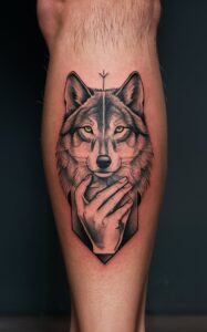 Geometric wolf tattoo meaning - Geometric wolf Tattoo Forearm - Geometric wolf tattoo small - Geometric wolf tattoo ideas - Geometric wolf tattoo Men - Geometric wolf tattoo chest