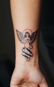 Holy angel guardian angel tattoo small - Holy angel guardian angel tattoo meaning - Holy angel guardian angel tattoo female - Tattoo guardian angel designs - Holy angel guardian angel tattoo forearm - Guardian angel tattoo for female