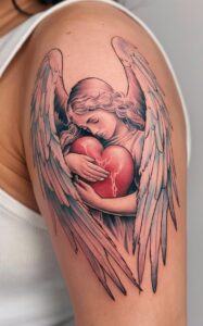 Holy angel guardian angel tattoo small - Holy angel guardian angel tattoo meaning - Holy angel guardian angel tattoo female - Tattoo guardian angel designs - Holy angel guardian angel tattoo forearm - Guardian angel tattoo for female