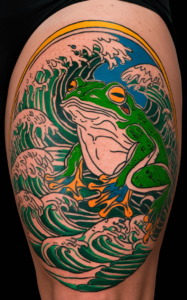 Japanese frog tattoo meaning - Japanese frog tattoo black and white - Japanese frog tattoo small - Samurai frog tattoo - Japanese frog tattoo smoking - Japanese frog tattoo sleeve