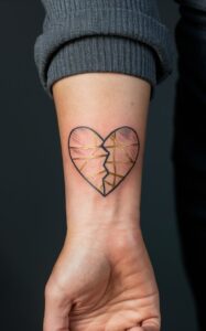 Kintsugi tattoo word - Kintsugi tattoo symbol - Kintsugi tattoo ideas - Kintsugi tattoo minimalist - Kintsugi tattoo artist - Kintsugi tattoo heart