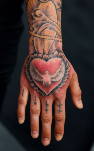 sacred heart tattoo meaning - Sacred heart tattoo designs - Sacred heart tattoo female - sacred heart tattoo small - sacred heart tattoo studio - sacred heart tattoo on hand