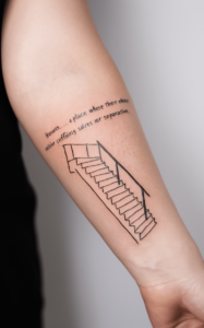 Stairway to heaven tattoo small - Stairway to heaven tattoo half sleeve- Stairway to heaven tattoo meaning - Stairway to heaven tattoo female - Stairway to heaven tattoo Forearm - Stairway to heaven tattoo inner Arm