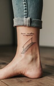 Stairway to heaven tattoo small - Stairway to heaven tattoo half sleeve- Stairway to heaven tattoo meaning - Stairway to heaven tattoo female - Stairway to heaven tattoo Forearm - Stairway to heaven tattoo inner Arm