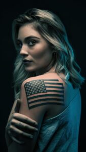 American flag shoulder tattoos men American flag shoulder tattoos male American flag tattoo black and white American flag shoulder tattoos for guys American flag shoulder tattoos meaning American flag tattoos