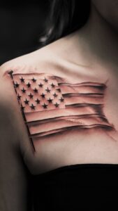 American flag shoulder tattoos men American flag shoulder tattoos male American flag tattoo black and white American flag shoulder tattoos for guys American flag shoulder tattoos meaning American flag tattoos