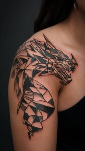 Dragon shoulder tattoos men Dragon shoulder tattoo Female Dragon shoulder tattoos meaning Dragon shoulder tattoos male Small dragon shoulder tattoo male Dragon Tattoo Shoulder to Chest