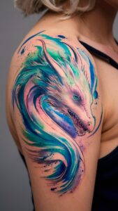 Dragon shoulder tattoos men Dragon shoulder tattoo Female Dragon shoulder tattoos meaning Dragon shoulder tattoos male Small dragon shoulder tattoo male Dragon Tattoo Shoulder to Chest