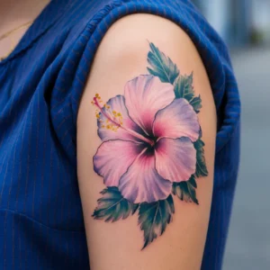 Hibiscus Flower Tattoos 2