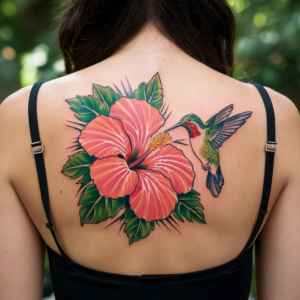 Hibiscus Flower Tattoos 7