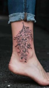 wisteria tattoo meaning Wisteria tattoos small Wisteria tattoos simple wisteria tattoo black and white wisteria tattoo design wisteria tattoo demon slayer