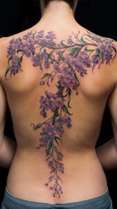 wisteria tattoo meaning Wisteria tattoos small Wisteria tattoos simple wisteria tattoo black and white wisteria tattoo design wisteria tattoo demon slayer