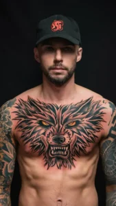 The power of werewolf chest tattoos male The power of werewolf chest tattoos for guys The power of werewolf chest tattoos small The power of werewolf chest tattoos meaning Wolf chest tattoo Male Wolf tattoo on chest meaning