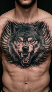 The power of werewolf chest tattoos male The power of werewolf chest tattoos for guys The power of werewolf chest tattoos small The power of werewolf chest tattoos meaning Wolf chest tattoo Male Wolf tattoo on chest meaning