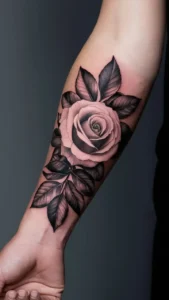 Black and white flower Tattoos for females Black and white flower tattoos small Black and white flower tattoos simple Black and white Flower Tattoos for guys Black and white flower tattoo with pop of color Black and white flower tattoos on hand