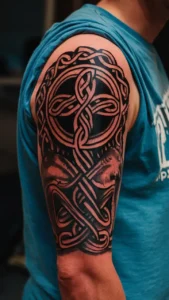 Celtic sleeve tattoos male Celtic warrior sleeve tattoo Celtic sleeve tattoos meaning Celtic half sleeve Tattoo Irish sleeve tattoos Irish sleeve Tattoo ideas