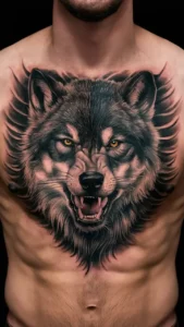 The power of werewolf chest tattoos male The power of werewolf chest tattoos for guys The power of werewolf chest tattoos small The power of werewolf chest tattoos meaning Wolf chest tattoo Male Wolf tattoo on chest meaning