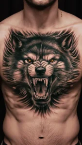 The power of werewolf chest tattoos male The power of werewolf chest tattoos for guys The power of werewolf chest tattoos small The power of werewolf chest tattoos meaning Wolf chest tattoo Male Wolf tattoo on chest meaning