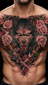 The power of werewolf chest tattoos male The power of werewolf chest tattoos for guys The power of werewolf chest tattoos small The power of werewolf chest tattoos meaning Wolf chest tattoo Male Wolf tattoo on chest meaning