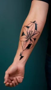 Black and white flower Tattoos for females Black and white flower tattoos small Black and white flower tattoos simple Black and white Flower Tattoos for guys Black and white flower tattoo with pop of color Black and white flower tattoos on hand