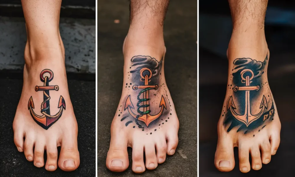 tattoo on foot men