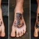 tattoo on foot men