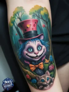 we're all mad here tattoo meaning - We're all Mad here tattoo female - we're all mad here tattoo small - we're all mad here temporary tattoo - we're all mad here cheshire cat - we're all mad here drawing