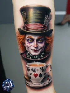 we're all mad here tattoo meaning - We're all Mad here tattoo female - we're all mad here tattoo small - we're all mad here temporary tattoo - we're all mad here cheshire cat - we're all mad here drawing