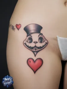 we're all mad here tattoo meaning - We're all Mad here tattoo female - we're all mad here tattoo small - we're all mad here temporary tattoo - we're all mad here cheshire cat - we're all mad here drawing