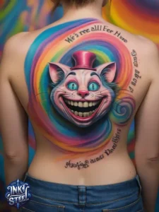 we're all mad here tattoo meaning - We're all Mad here tattoo female - we're all mad here tattoo small - we're all mad here temporary tattoo - we're all mad here cheshire cat - we're all mad here drawing