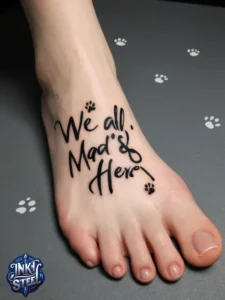 we're all mad here tattoo meaning - We're all Mad here tattoo female - we're all mad here tattoo small - we're all mad here temporary tattoo - we're all mad here cheshire cat - we're all mad here drawing