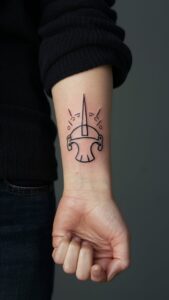 Helm of Awe tattoo meaning Helm of awe tattoos small Helm of Awe meaning Helm of Awe tattoo Sleeve Helm of Awe and Vegvisir Tattoo Helm of Awe hand tattoo