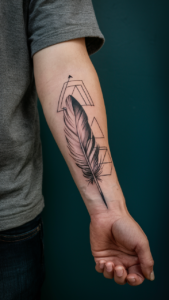 Indian feather tattoos men Indian feather tattoo meaning Indian feather tattoos on hand Indian feather tattoos for ladies Indian feather tattoos for females Indian feather tattoo small